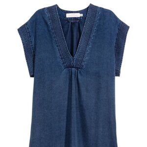 Lyocell Denim Mini Dress Size 2 H&M L.O.G.G. Label of Graded Goods